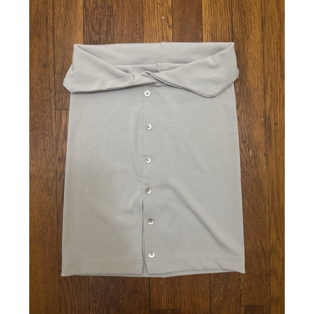 SHEIN Gray Mini Skirt Size Small